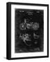 PP10 Black Grunge-Borders Cole-Framed Giclee Print