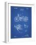 PP10 Blueprint-Borders Cole-Framed Giclee Print