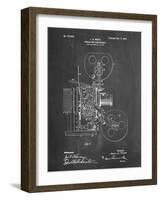 PP1000-Chalkboard Projecting Kinetoscope Patent Poster-Cole Borders-Framed Giclee Print