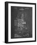 PP1000-Chalkboard Projecting Kinetoscope Patent Poster-Cole Borders-Framed Giclee Print