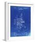 PP1000-Faded Blueprint Projecting Kinetoscope Patent Poster-Cole Borders-Framed Giclee Print