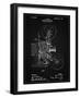 PP1000-Vintage Black Projecting Kinetoscope Patent Poster-Cole Borders-Framed Giclee Print