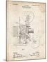 PP1000-Vintage Parchment Projecting Kinetoscope Patent Poster-Cole Borders-Mounted Giclee Print