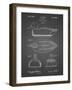 PP1001-Black Grid Propelled Duck Decoy Patent Poster-Cole Borders-Framed Giclee Print