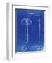 PP1002-Faded Blueprint Protractor T-Square Patent Poster-Cole Borders-Framed Giclee Print