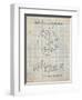 PP1003-Antique Grid Parchment Pumpkin Patent Poster-Cole Borders-Framed Giclee Print