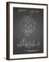 PP1003-Black Grid Pumpkin Patent Poster-Cole Borders-Framed Giclee Print