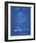 PP1003-Blueprint Pumpkin Patent Poster-Cole Borders-Framed Giclee Print