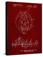 PP1003-Burgundy Pumpkin Patent Poster-Cole Borders-Stretched Canvas