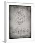 PP1003-Faded Grey Pumpkin Patent Poster-Cole Borders-Framed Giclee Print