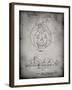 PP1003-Faded Grey Pumpkin Patent Poster-Cole Borders-Framed Giclee Print