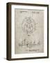 PP1003-Sandstone Pumpkin Patent Poster-Cole Borders-Framed Giclee Print