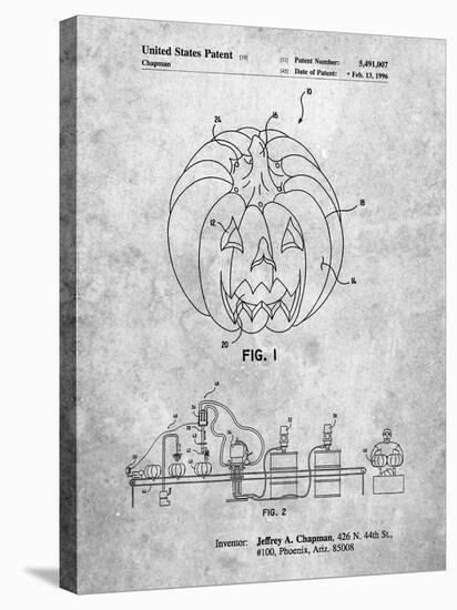 PP1003-Slate Pumpkin Patent Poster-Cole Borders-Stretched Canvas