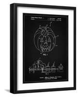 PP1003-Vintage Black Pumpkin Patent Poster-Cole Borders-Framed Giclee Print