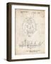 PP1003-Vintage Parchment Pumpkin Patent Poster-Cole Borders-Framed Giclee Print