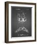 PP1004-Black Grid Push-up Bra Patent Poster-Cole Borders-Framed Giclee Print