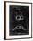 PP1004-Black Grunge Push-up Bra Patent Poster-Cole Borders-Framed Giclee Print