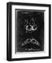 PP1004-Black Grunge Push-up Bra Patent Poster-Cole Borders-Framed Giclee Print