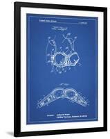 PP1004-Blueprint Push-up Bra Patent Poster-Cole Borders-Framed Giclee Print