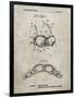 PP1004-Sandstone Push-up Bra Patent Poster-Cole Borders-Framed Premium Giclee Print