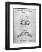 PP1004-Slate Push-up Bra Patent Poster-Cole Borders-Framed Giclee Print