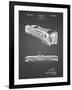 PP1006-Black Grid Railway Passenger Car Patent Poster-Cole Borders-Framed Giclee Print