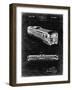 PP1006-Black Grunge Railway Passenger Car Patent Poster-Cole Borders-Framed Giclee Print