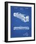 PP1006-Blueprint Railway Passenger Car Patent Poster-Cole Borders-Framed Giclee Print