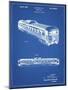 PP1006-Blueprint Railway Passenger Car Patent Poster-Cole Borders-Mounted Giclee Print