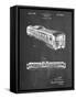 PP1006-Chalkboard Railway Passenger Car Patent Poster-Cole Borders-Framed Stretched Canvas