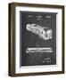 PP1006-Chalkboard Railway Passenger Car Patent Poster-Cole Borders-Framed Giclee Print