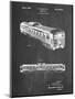 PP1006-Chalkboard Railway Passenger Car Patent Poster-Cole Borders-Mounted Giclee Print