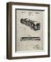 PP1006-Sandstone Railway Passenger Car Patent Poster-Cole Borders-Framed Giclee Print