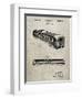 PP1006-Sandstone Railway Passenger Car Patent Poster-Cole Borders-Framed Giclee Print
