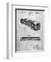 PP1006-Slate Railway Passenger Car Patent Poster-Cole Borders-Framed Giclee Print