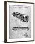 PP1006-Slate Railway Passenger Car Patent Poster-Cole Borders-Framed Giclee Print