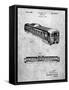 PP1006-Slate Railway Passenger Car Patent Poster-Cole Borders-Framed Stretched Canvas