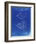 PP1008-Faded Blueprint Record Album Patent Poster-Cole Borders-Framed Giclee Print