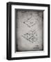 PP1008-Faded Grey Record Album Patent Poster-Cole Borders-Framed Giclee Print