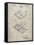 PP1008-Sandstone Record Album Patent Poster-Cole Borders-Framed Stretched Canvas