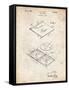 PP1008-Vintage Parchment Record Album Patent Poster-Cole Borders-Framed Stretched Canvas