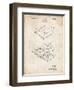 PP1008-Vintage Parchment Record Album Patent Poster-Cole Borders-Framed Giclee Print