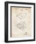 PP1008-Vintage Parchment Record Album Patent Poster-Cole Borders-Framed Giclee Print