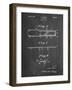 PP1010-Chalkboard Reed Patent Poster-Cole Borders-Framed Giclee Print