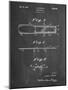 PP1010-Chalkboard Reed Patent Poster-Cole Borders-Mounted Giclee Print