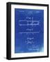PP1010-Faded Blueprint Reed Patent Poster-Cole Borders-Framed Giclee Print