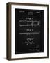 PP1010-Vintage Black Reed Patent Poster-Cole Borders-Framed Giclee Print