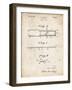 PP1010-Vintage Parchment Reed Patent Poster-Cole Borders-Framed Giclee Print