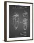 PP1011-Black Grid Remington Electric Shaver Patent Poster-Cole Borders-Framed Giclee Print