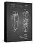 PP1011-Black Grid Remington Electric Shaver Patent Poster-Cole Borders-Framed Stretched Canvas